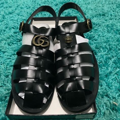 sandalia da gucci|gucci unisex sandals.